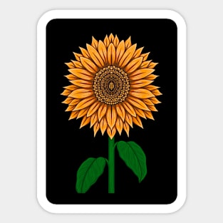 The sunflower Sticker